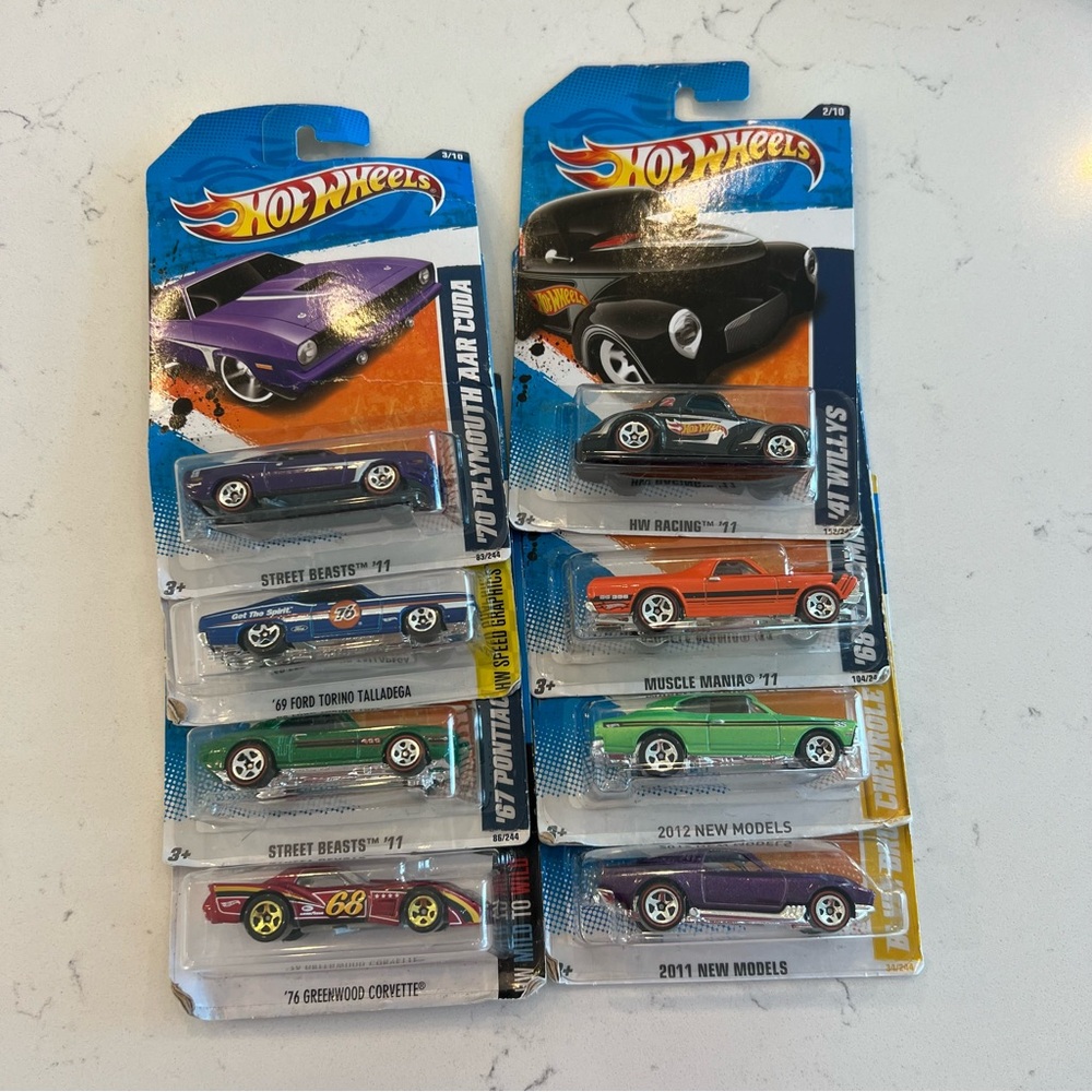 Mattel Hot Wheels Die-Cast Car Set